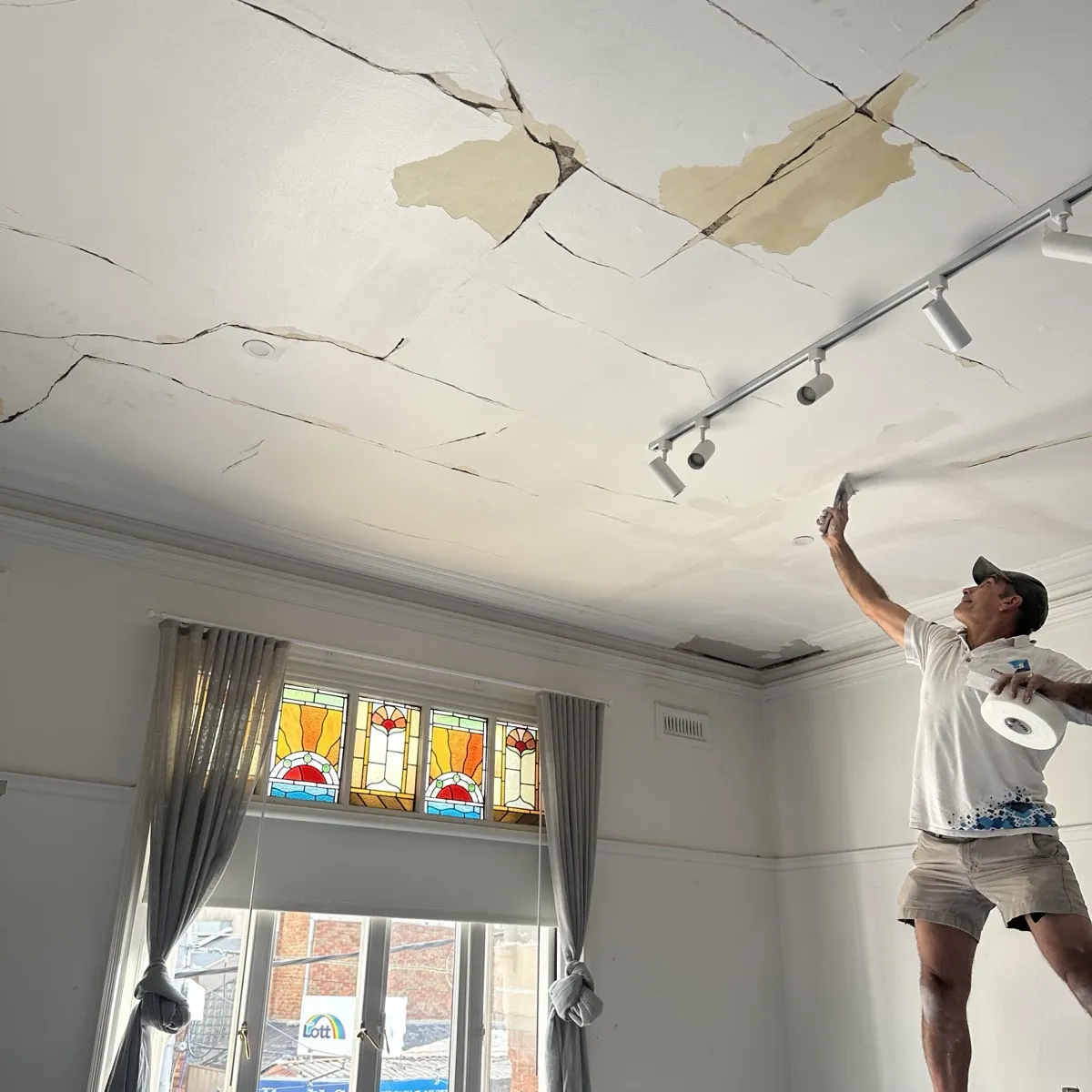 Heritage ceiling restoration Melbourne — Goldmark Painting