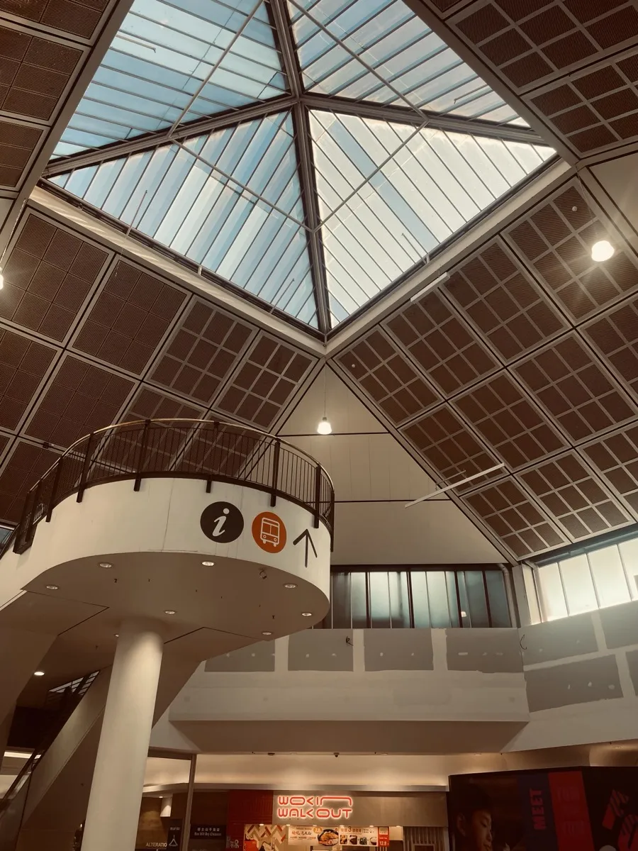 Commercial building interior